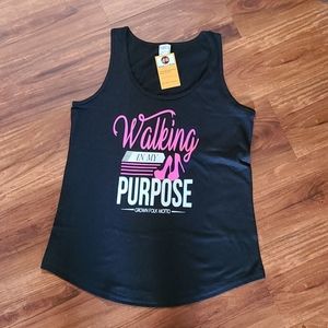 Inspirational Walking In My Purpose Tank Top